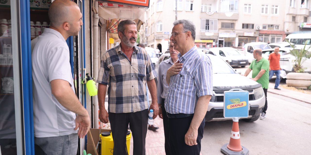 Esnafla yüz yüze çözüm odaklı buluşma