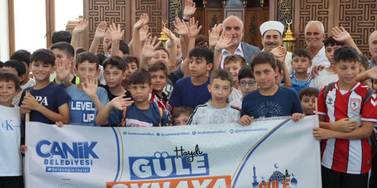 Canik'te yaz bir başka güzel