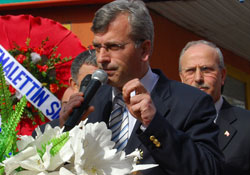 Bafra'da Hasan Aslan çoşkusu