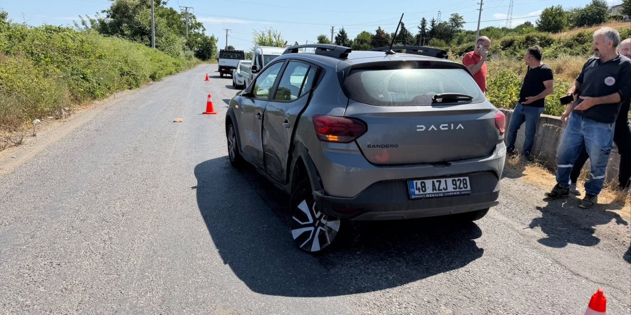 Trafik kazasında 1 kişi yaralandı