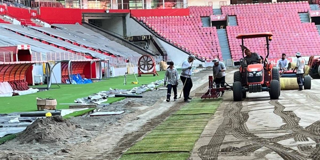 Samsun Yeni 19 Mayıs Stadı yeni sezona hazırlanıyor