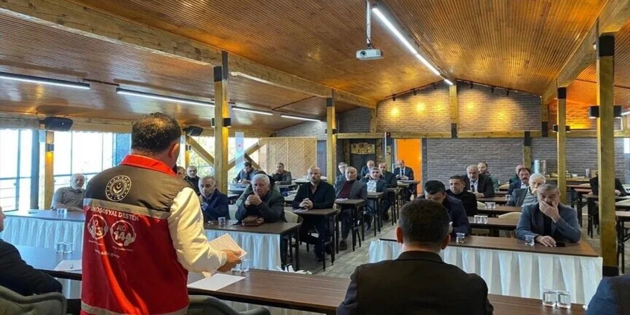 Muhtarlara sosyal hizmet modelleri anlatıldı