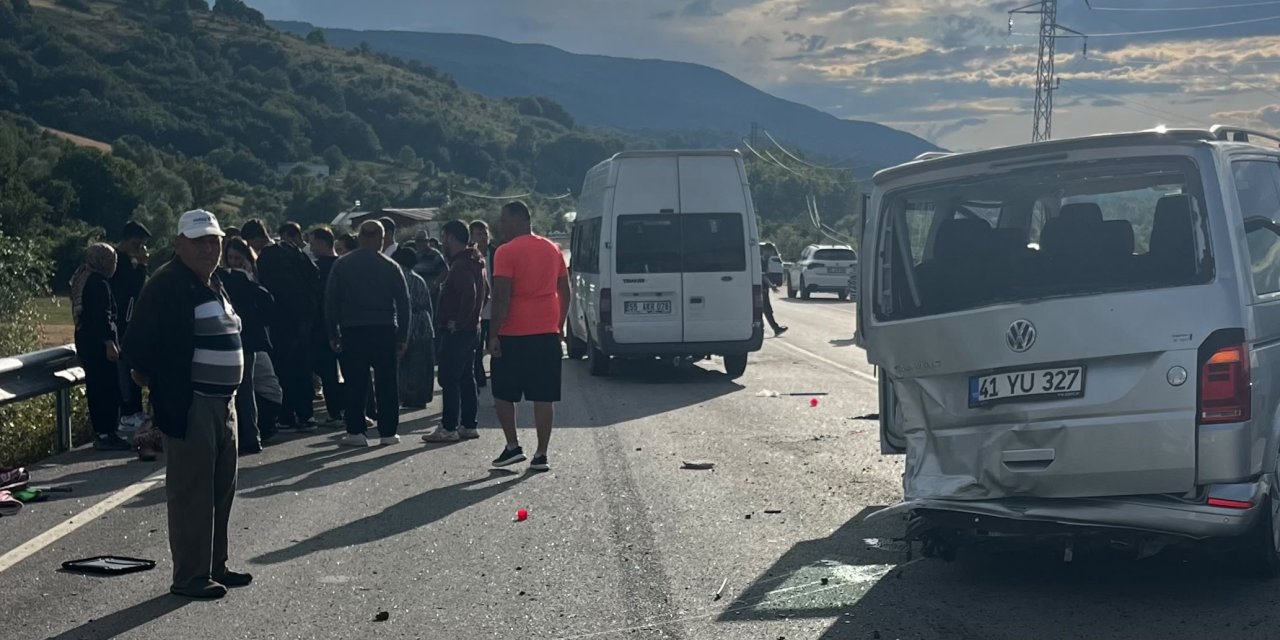 Trafik kazasında 5 kişi yaralandı