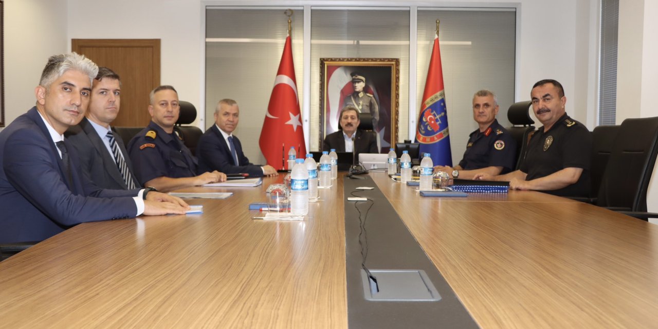 Samsun İl Güvenlik ve Asayiş Koordinasyon Toplantısı yapıldı