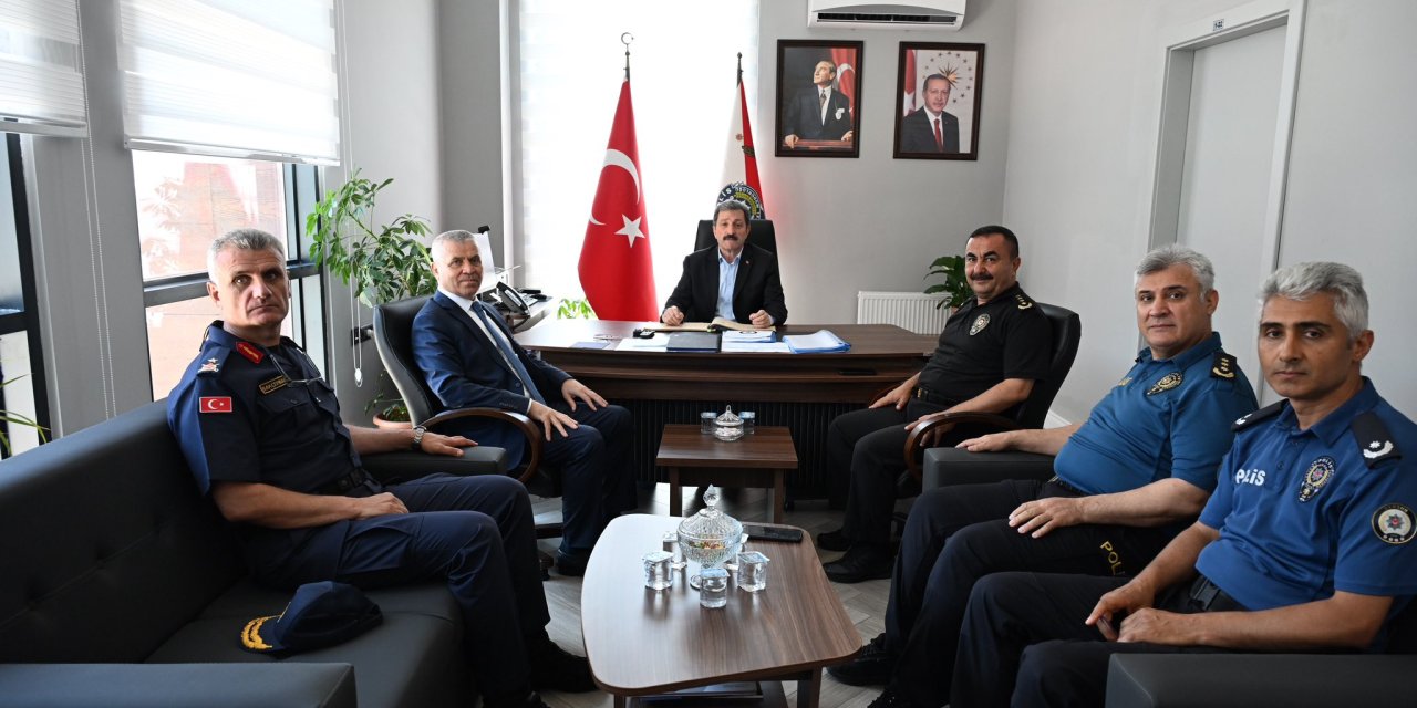 Vali Tavlı'dan Atakum İlçe Emniyet Müdürlüğü’ne ziyaret