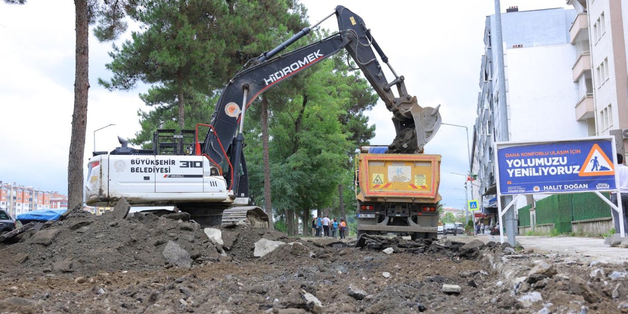 Büyükşehir’den Çarşamba’da dev yatırım hamlesi
