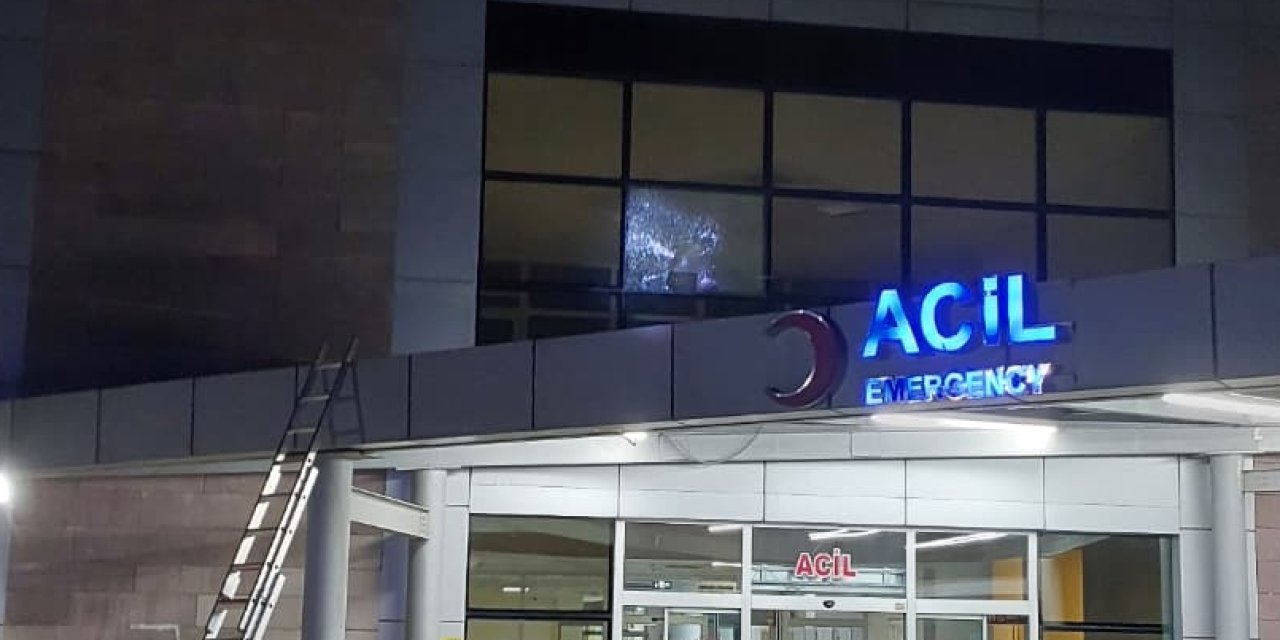 Ruh Sağlığı ve Hastalıkları Hastanesi'ne mermi isabet etti