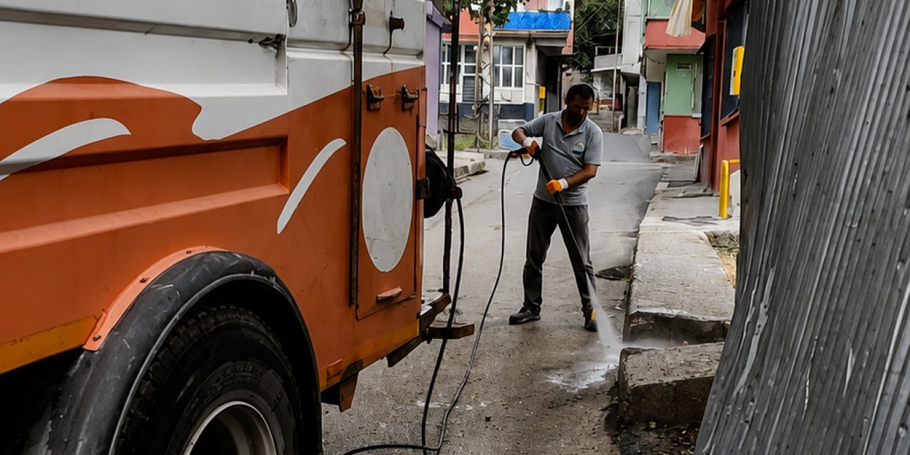 İlkadım'da dezenfeksiyon çalışmaları devam ediyor