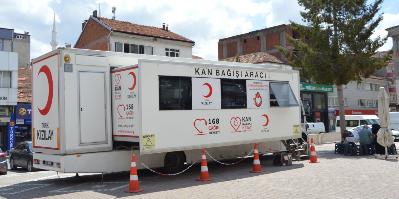 Havza'da 87 ünite kan bağışı toplandı