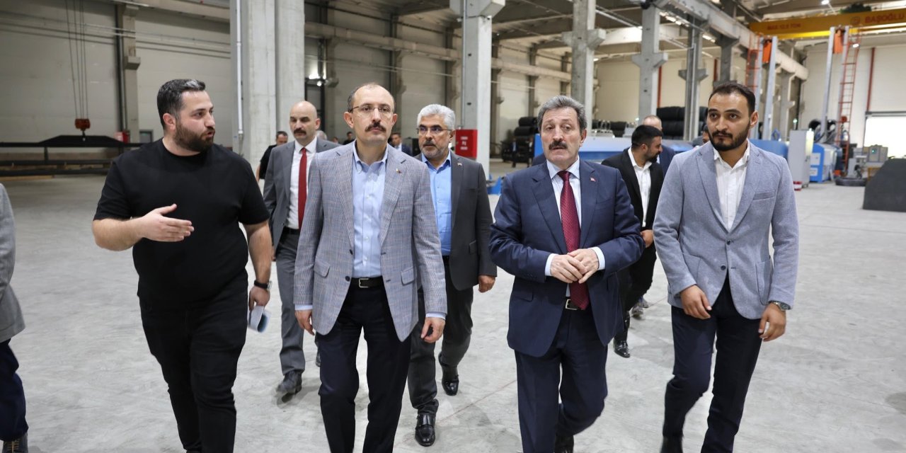 Samsun protokolünden Yeni OSB'ye ziyaret