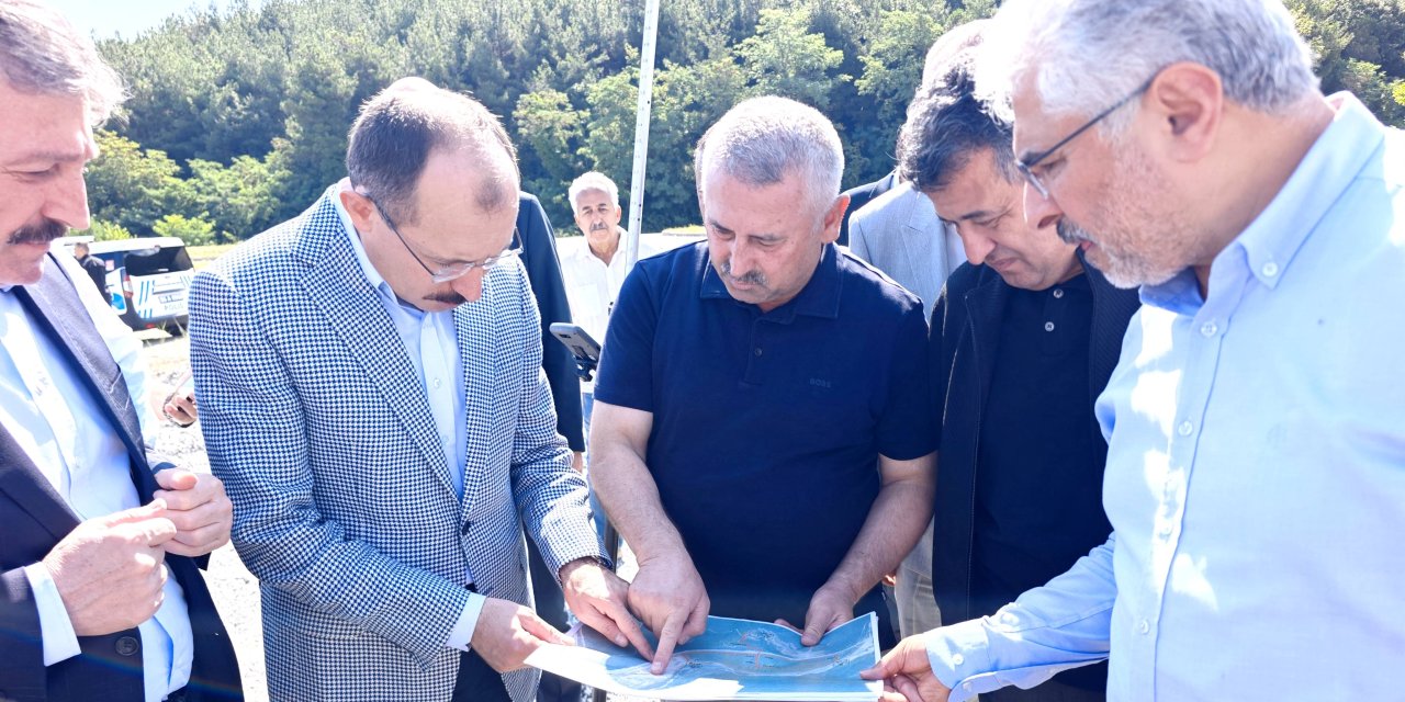 Yakakent ve Alaçam'daki yatırımlar yerinde incelendi