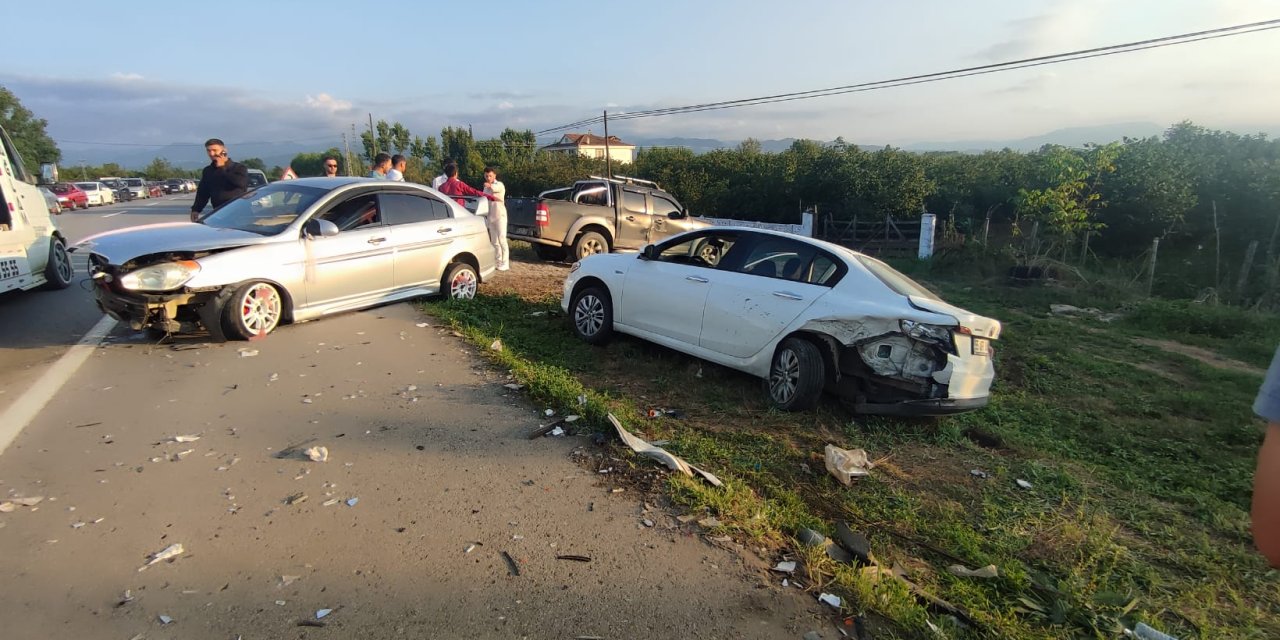 Çarşamba’da kaza: 3 yaralı