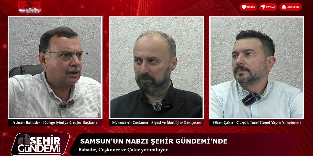 Şehir Gündemi yeni bölümü 20:00'da