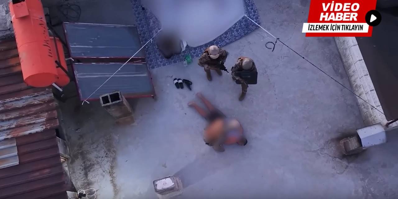 Yakalanan 1302 şüpheliden 844'ü tutuklandı