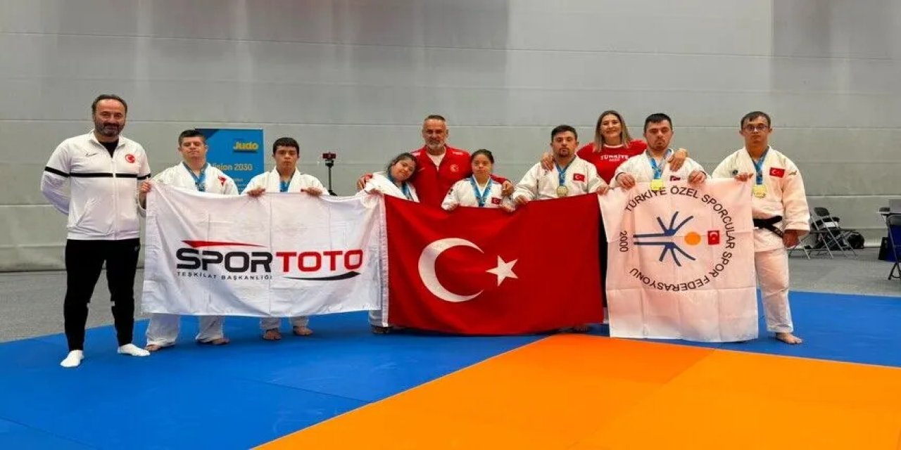 Down Judo Milli Takımı dünya şampiyonu oldu
