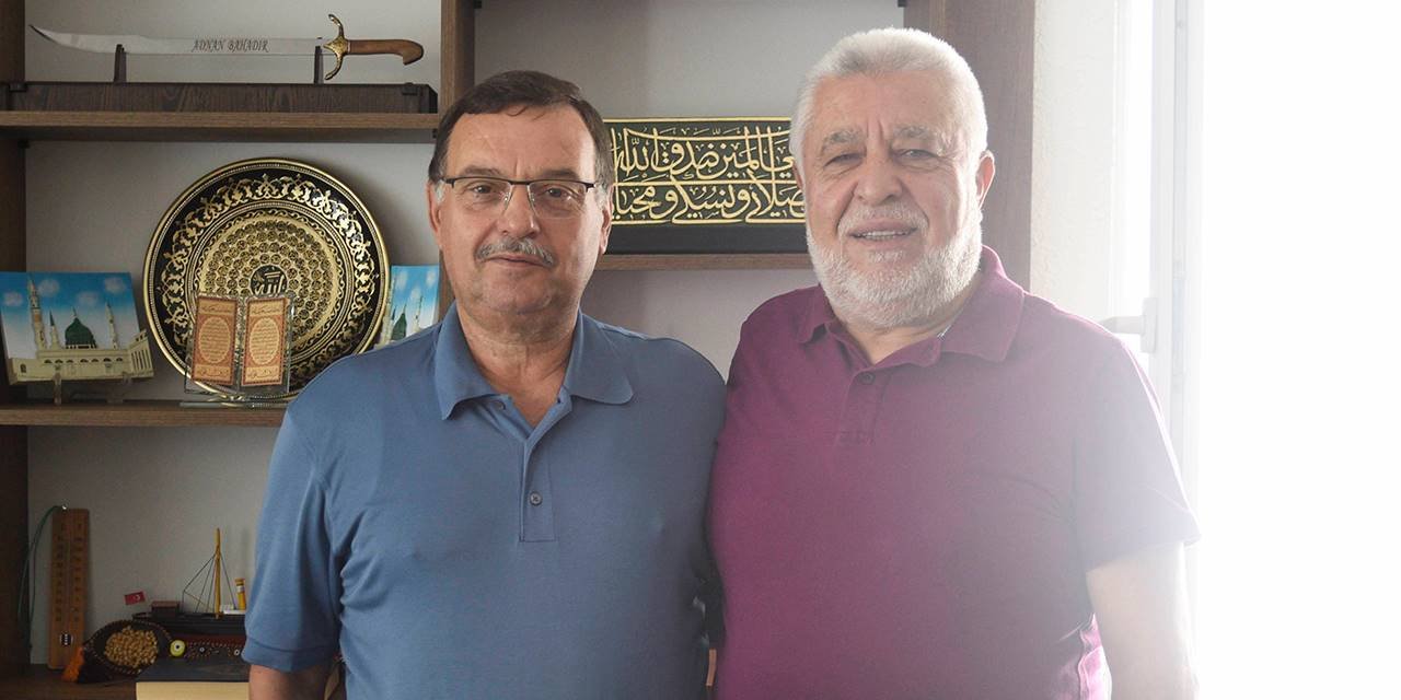 Hasan Hüseyin Ceylan'dan Adnan Bahadır'a ziyaret