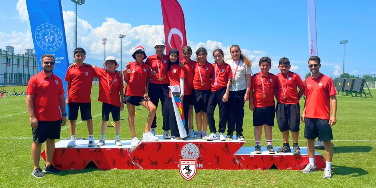 Samsunspor Okçuluk Takımından büyük başarı