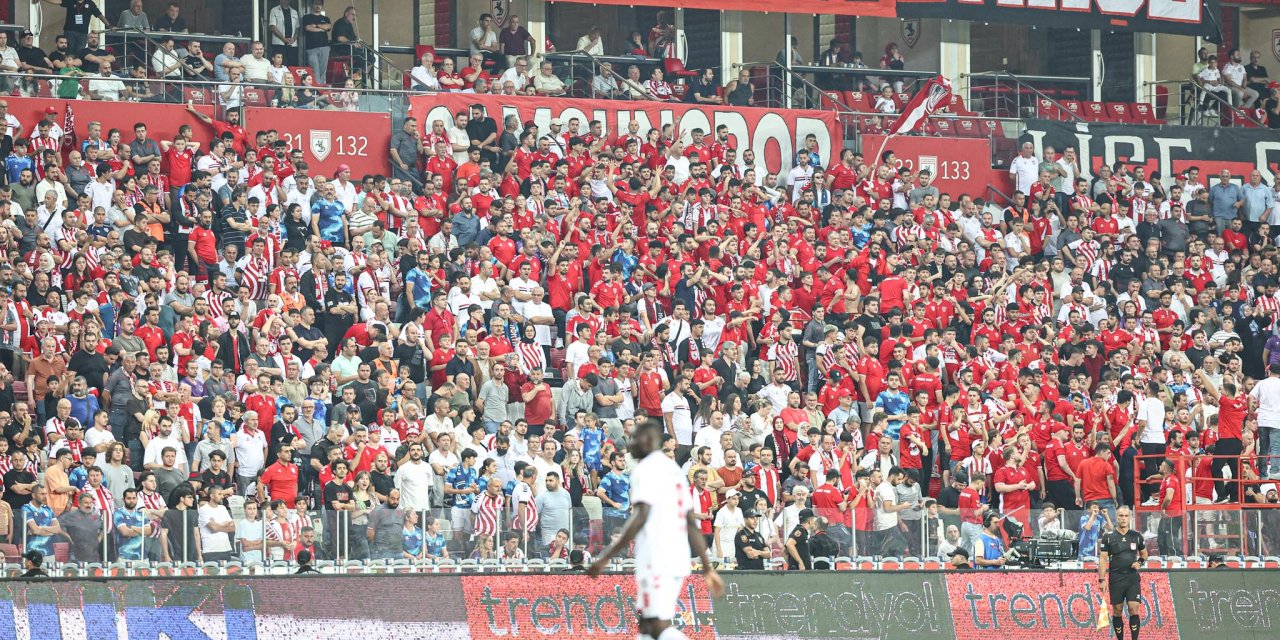 Samsunspor tribün dolulukta ilk 5’te