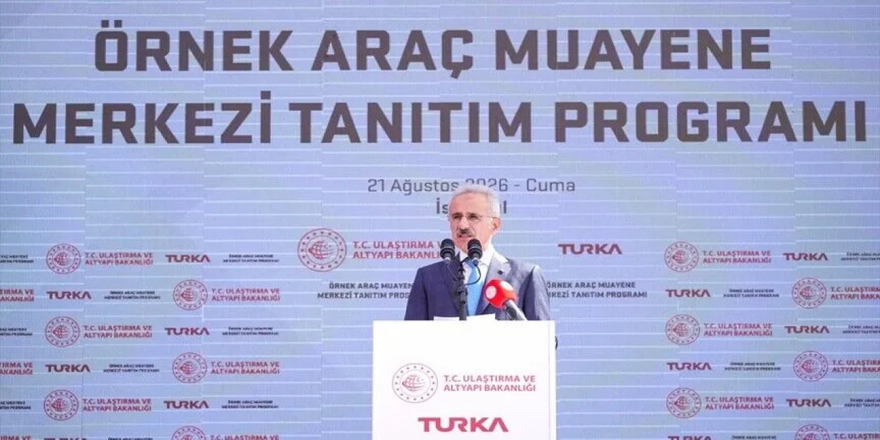 Bakan Uraloğlu: 352 yeni nesil araç muayene merkezimizle vatandaşımıza hizmet sunacağız