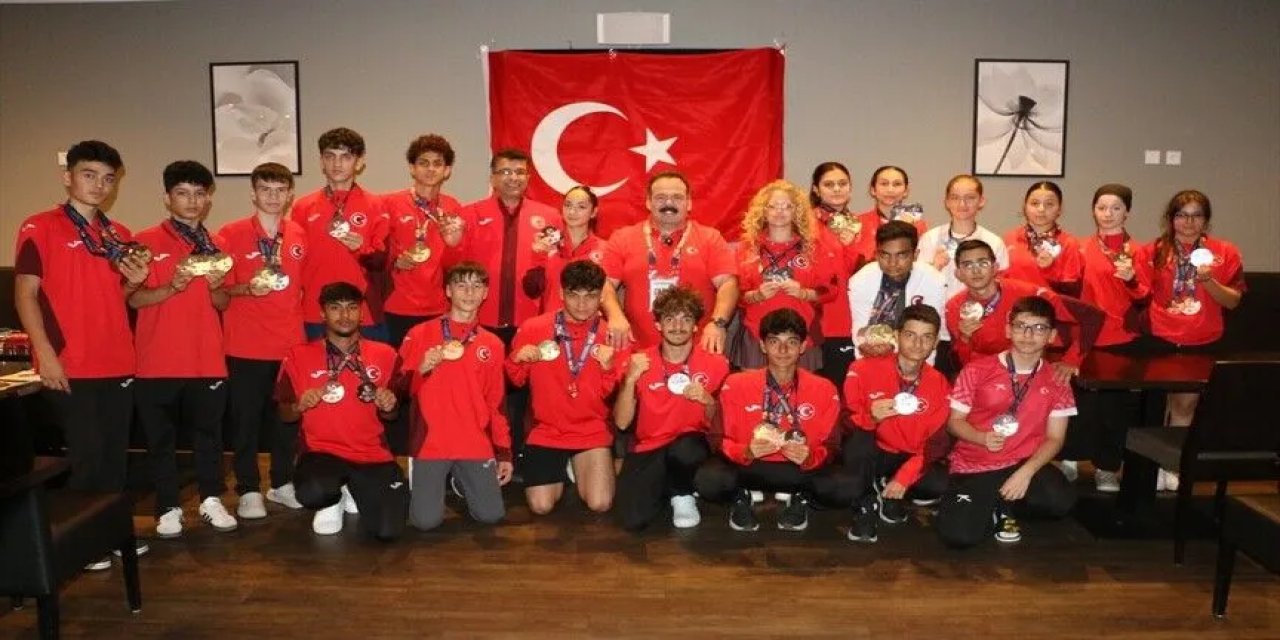 Türkiye 33 madalya ile tamamladı