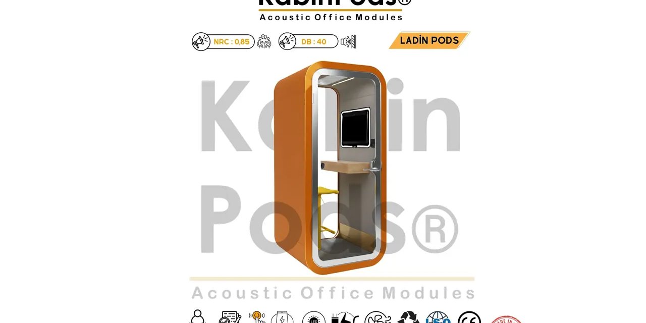 Toplantı Kabini | Açık Ofiste Sessiz Ekip Görüşmeleri - KabinPods