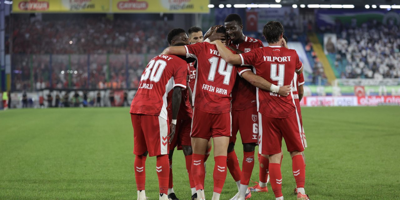 Samsunspor haftayı üçüncü sırada tamamladı