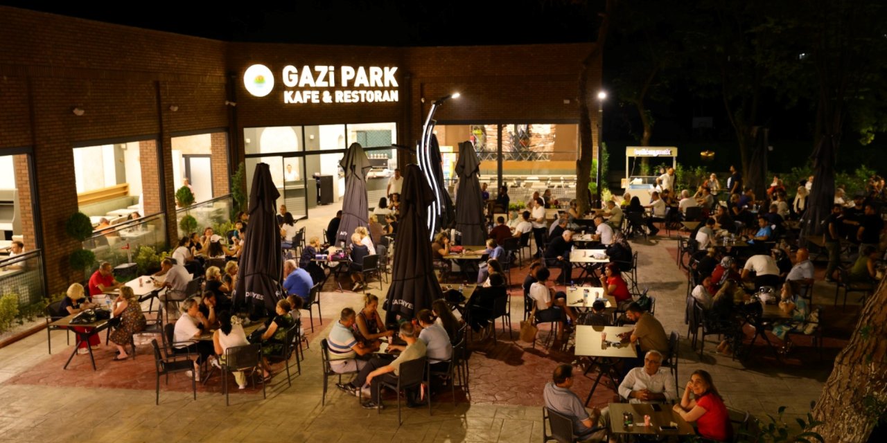 Gazi Park yenilenen yüzüyle hizmete açıldı