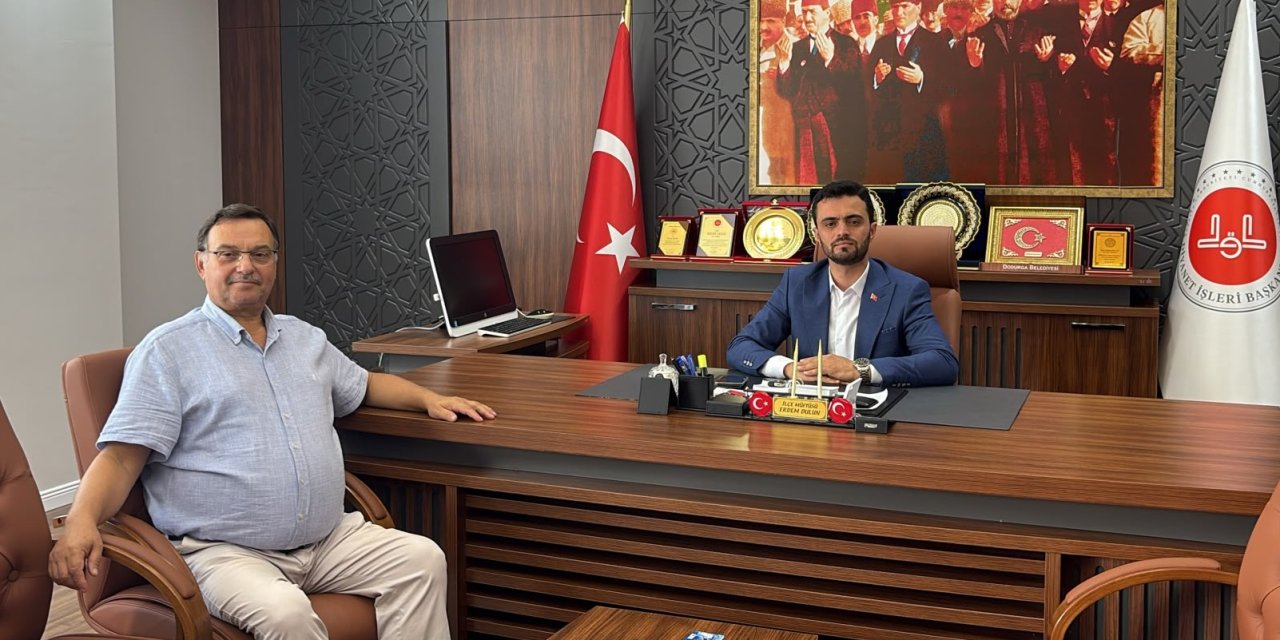 Adnan Bahadır'dan Erdem Dulun'a ziyaret