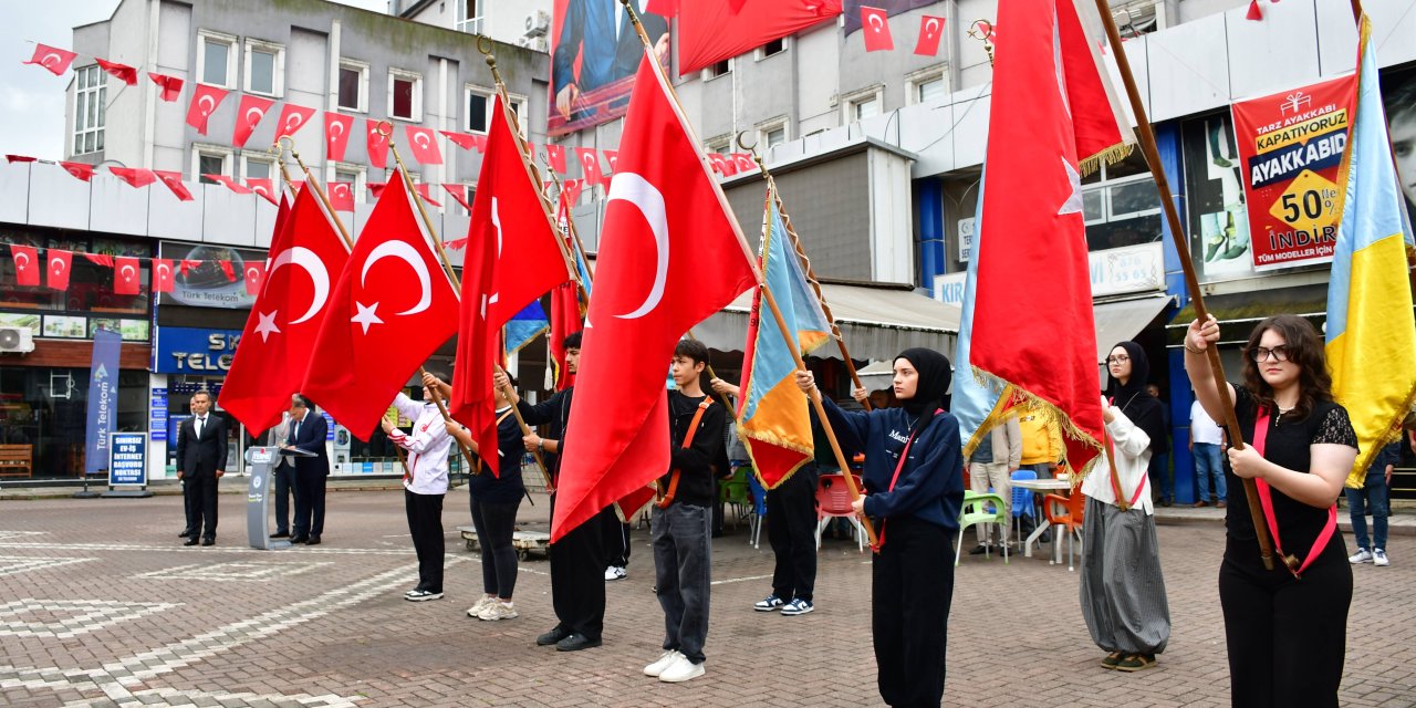 Samsun'un ilçelerinde 30 Ağustos Zafer Bayramı kutlandı