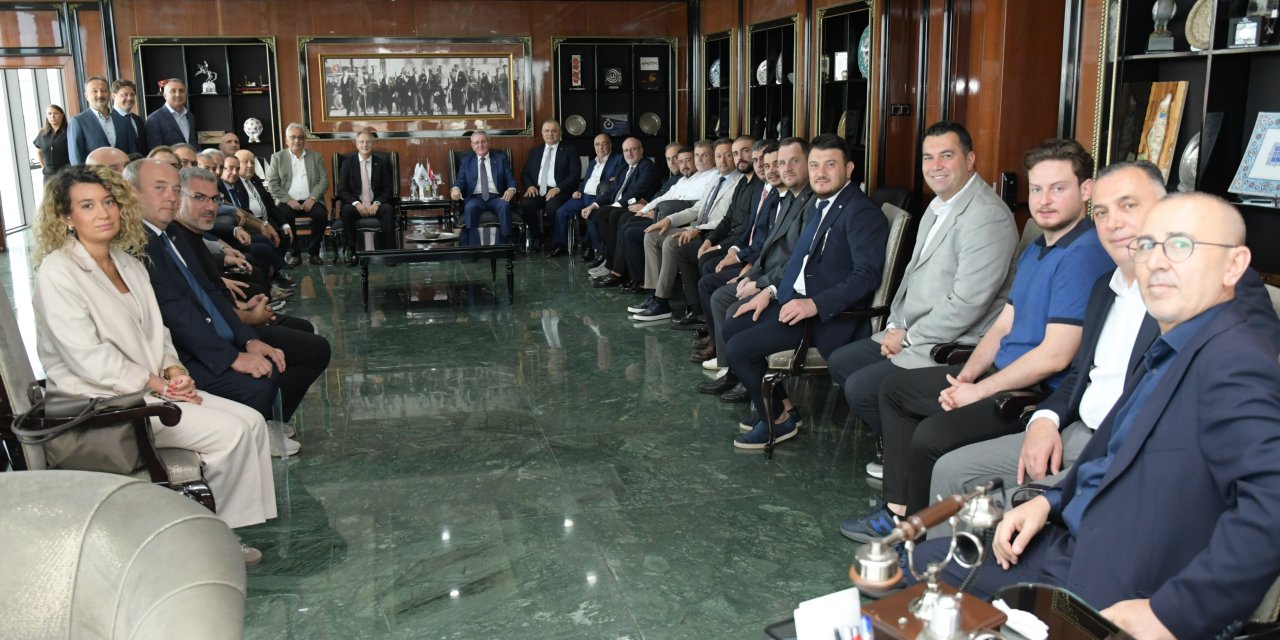TETSİAD’dan Samsun TSO’ya ziyaret