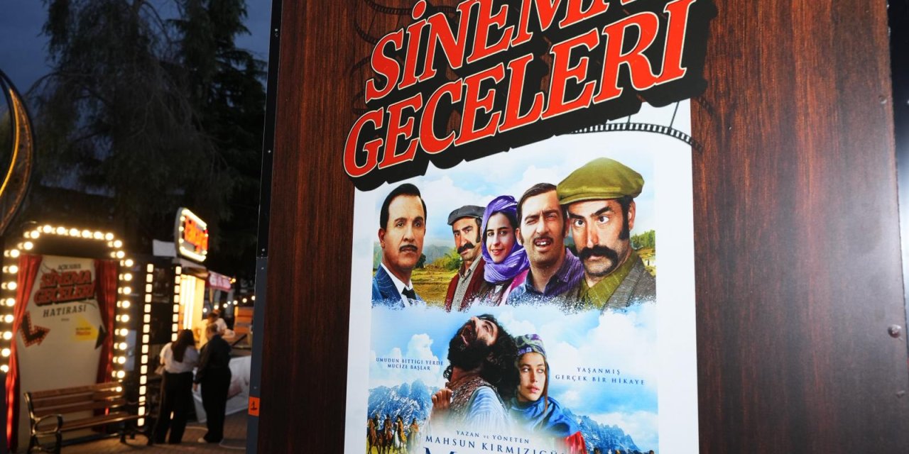 Açık Hava Sinema Geceleri devam ediyor