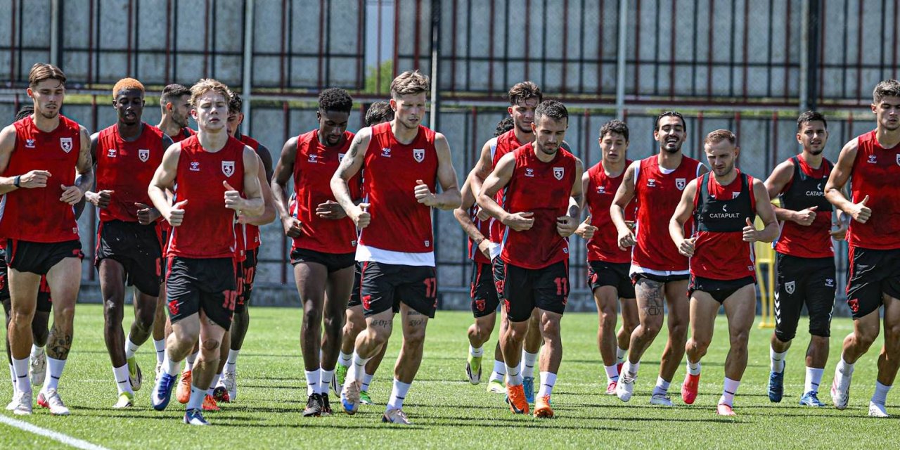 Kırmızı-beyazlılar şut çalıştı