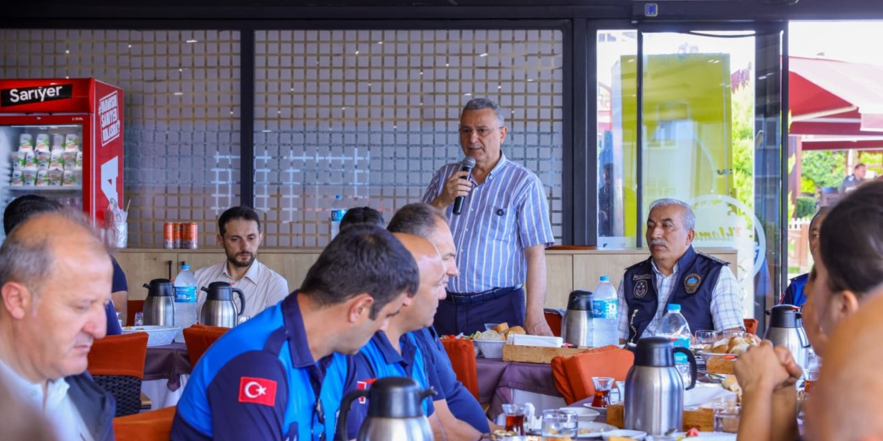 Başkan Kurnaz Zabıta Haftası’nı kutladı