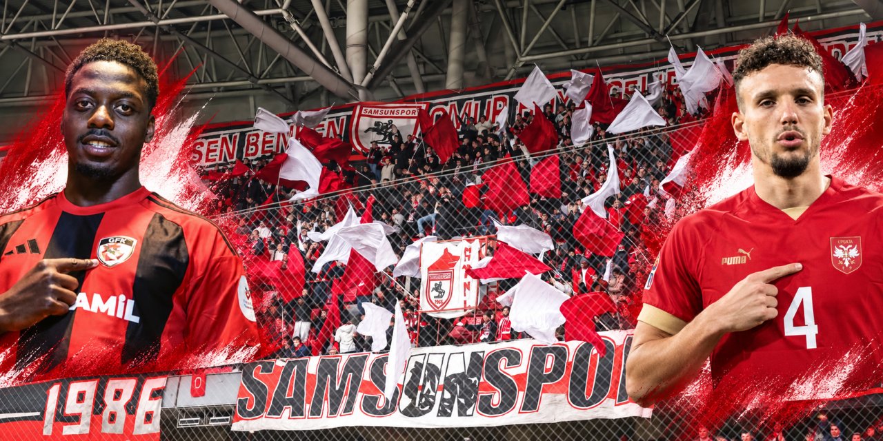 Samsunspor'dan savunma ve forvet hattına transfer