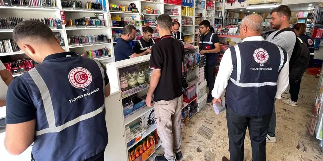 Kırtasiye ve okul ürünleri denetimleri devam ediyor