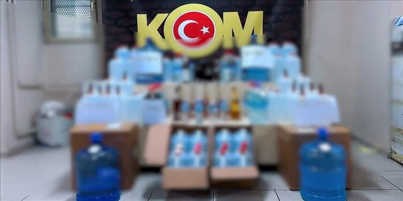 Kaçakçılıkla mücadelede binlerce litre alkollü içki ele geçirildi