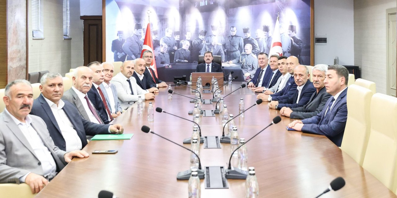 Samsun’da ziraat odalarıyla tarım toplantısı