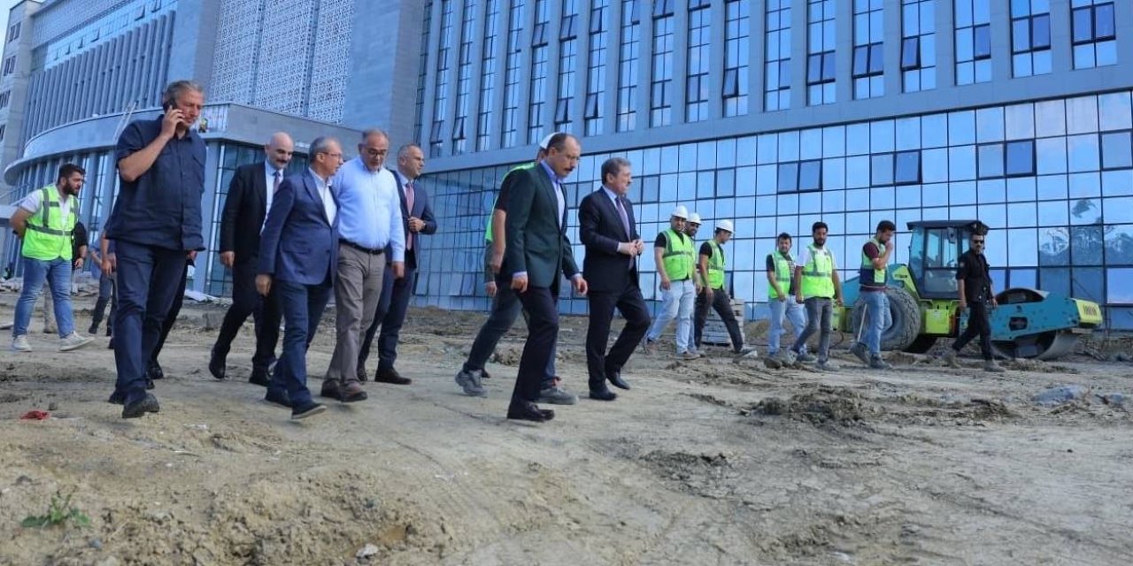 Mehmet Muş, çalışmaları yerince inceledi