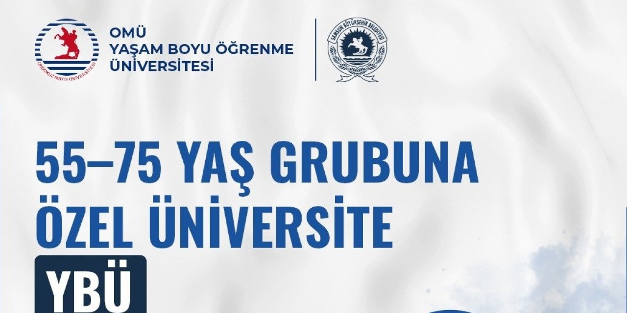 OMÜ Yaşam Boyu Öğrenme Üniversitesi’nde başvurular başladı