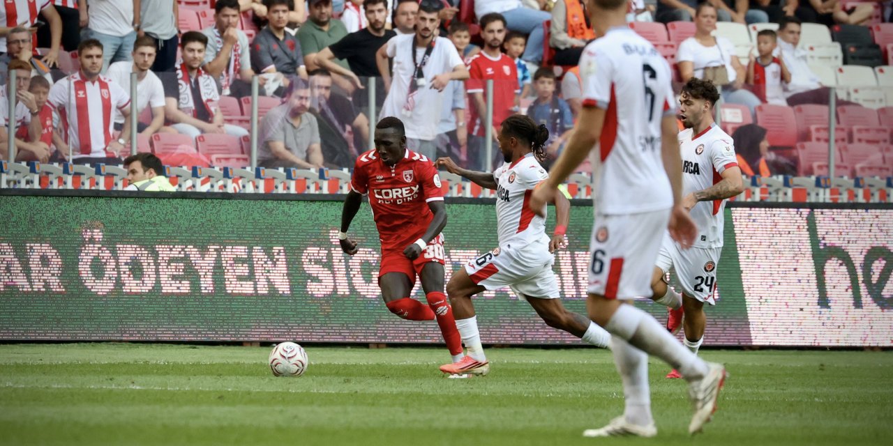 Samsunspor sahasında mağlup oldu