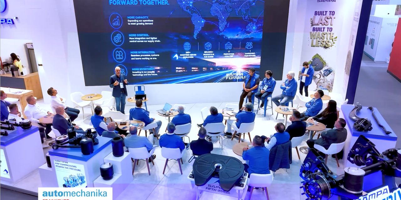 SAMPA yeni global vizyonunu Frankfurt’ta tanıttı