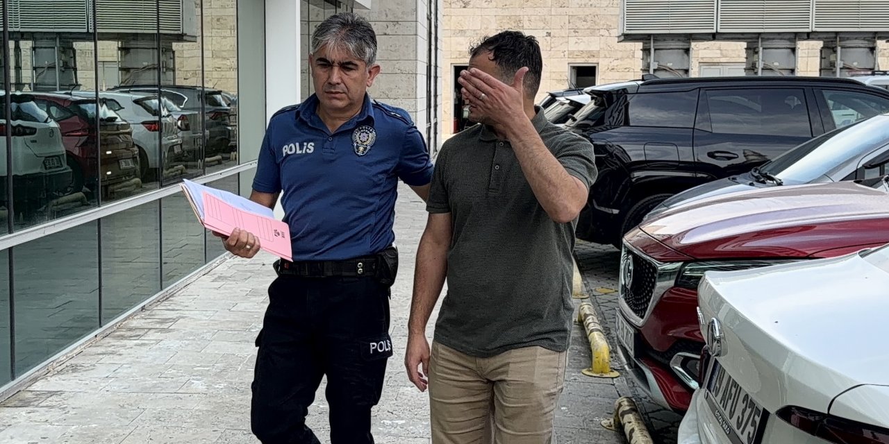 Araç sürücüsü gözaltına alındı