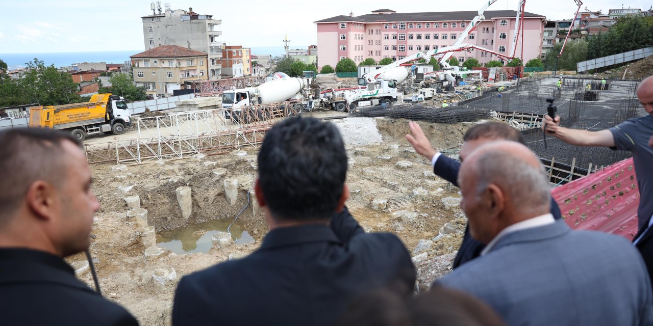 Samsun’da kentsel dönüşüm  1. etapta ilk kazma vuruldu