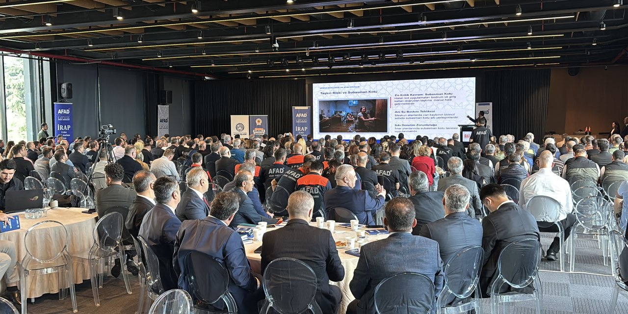 Samsun'da İl Afet Risk Azaltma Planı Bilgilendirme Toplantısı yapıldı