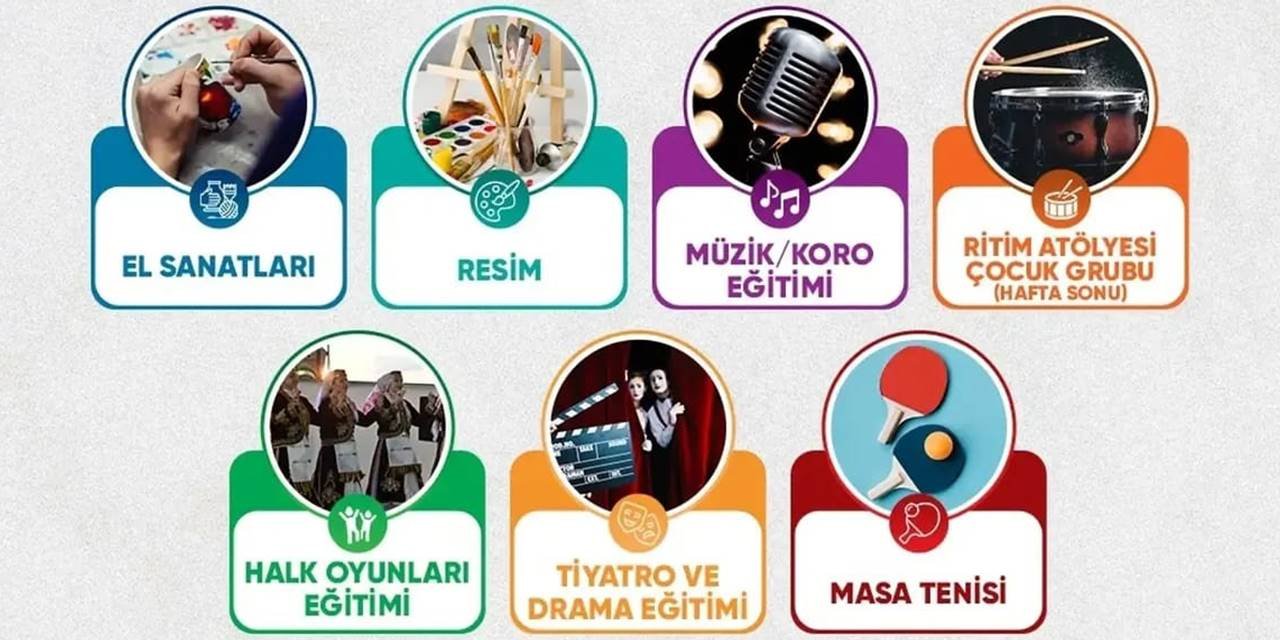 Atakum Belediyesinin kursları başlıyor