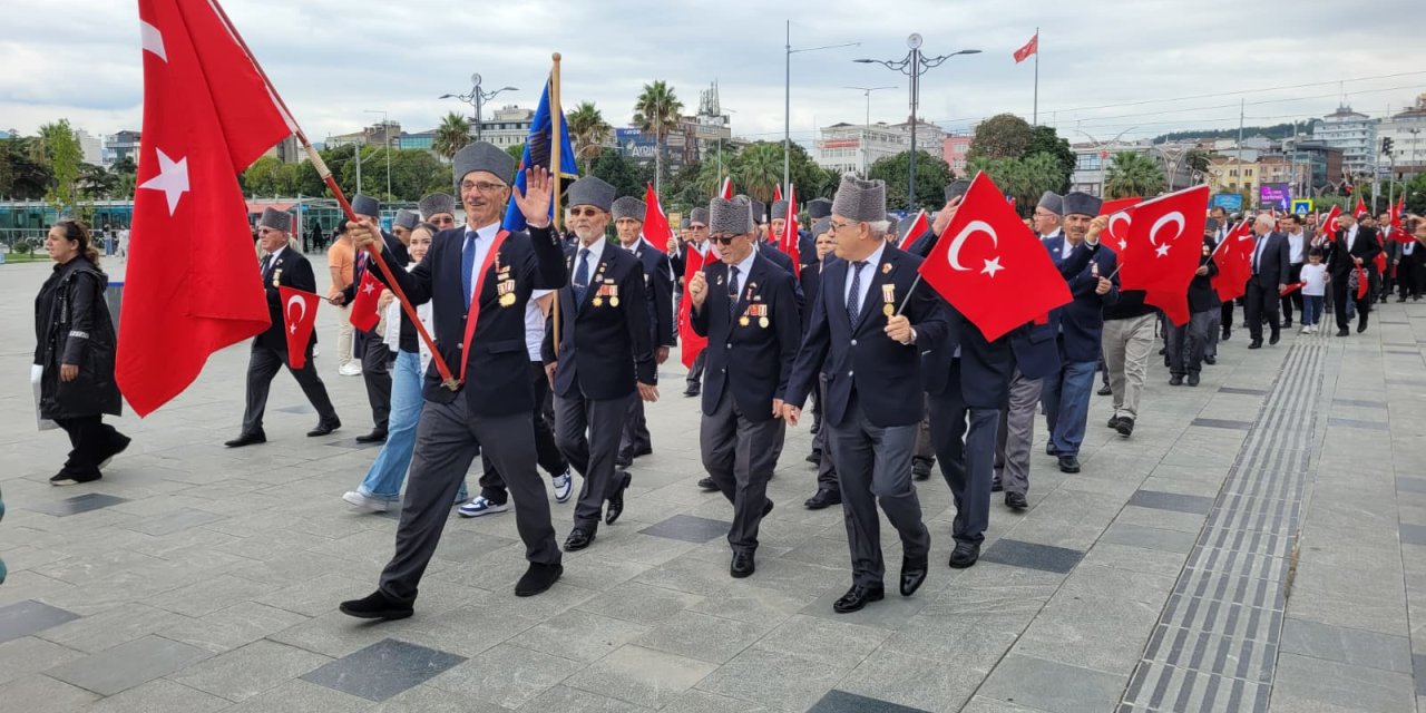 Samsun'da Gaziler Günü kutlandı