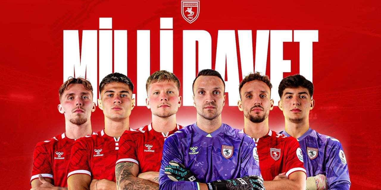 Samsunspor’da milli gurur