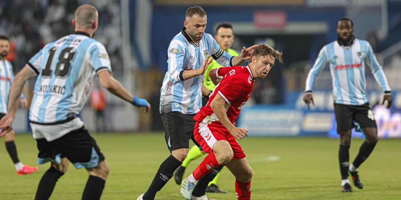 Samsunspor deplasmanda kayboldu