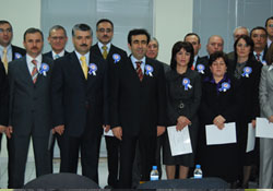 Vergi memurları takdir edildi