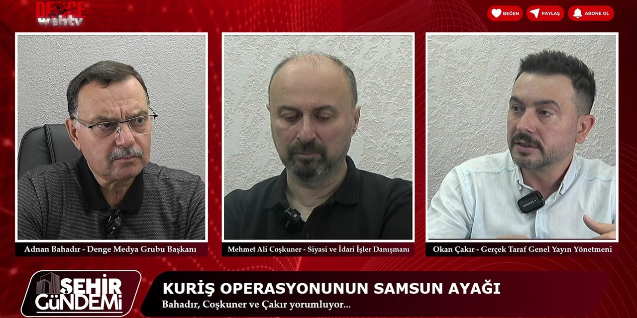Şehir Gündemi yeni bölümü 20:00'da